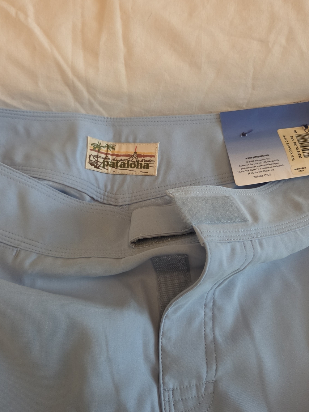 Patagonia Kokawe Ladies Light Blue Hiking Pants NWT